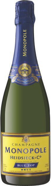 Champagne Monopole Blue Top brut - Géant Casino à Saint-Herblain Champagne Monopole Blue Top brut en promo chez Géant Casino Saint-Herblain à 16,32 €