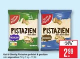 Pistazien geröstet & gesalzen bei Marktkauf im Notzingen Prospekt für 2,99 €