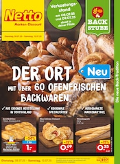 Aktueller Netto Marken-Discount Discounter Prospekt in Geilenkirchen und Umgebung, "DER ORT MIT ÜBER 60 OFENFRISCHEN BACKWAREN." mit 6 Seiten, 08.07.2025 - 12.07.2025