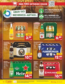 Bier im Netto Marken-Discount Prospekt "Aktuelle Angebote" mit 61 Seiten (Lingen (Ems))