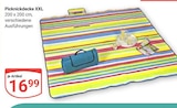 Picknickdecke XXL im Angebot bei GLOBUS in Bensheim Picknickdecke XXL Angebote bei GLOBUS Bensheim für 16,99 €