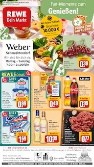 Aktueller REWE Prospekt "Dein Markt" für Oberhausen Aktueller REWE Prospekt für Oberhausen mit Seiten