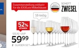 Gläser-Set „Fortissimo“ im XXXLutz Möbelhäuser Prospekt Gläser-Set „Fortissimo“ von Schott Zwiesel im aktuellen XXXLutz Möbelhäuser Prospekt für 59,99 €