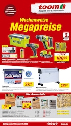 Der aktuelle toom Baumarkt Prospekt Der aktuelle toom Baumarkt Prospekt Respekt, wer's selber macht.