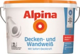 Decken- und Wandweiß Angebote von Alpina bei ROLLER Celle für 34,99 €