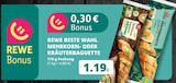 Aktuelles MEHRKORN- ODER KRÄUTERBAGUETTE Angebot bei REWE in Köln ab 1,19 €