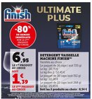 Détergent Vaisselle Machine - Finish en promo chez Bi1 Villefranche-sur-Saône à 1,39 €