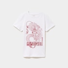T-shirt à manches courtes coton blanc garçon dans le catalogue La Halle