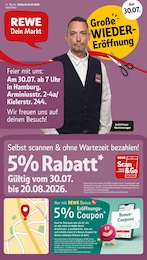 REWE Prospekt für Hamburg mit 18 Seiten REWE Prospekt für Hamburg: "Dein Markt", 18 Seiten, 27.07.2026 - 01.08.2026