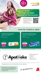 Der aktuelle mea - meine apotheke Prospekt Der aktuelle mea - meine apotheke Prospekt Unsere Oktober-Angebote