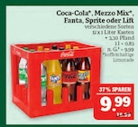 Aktuelle Coca Cola Angebote bei Marktkauf in Leipzig Aktuelles Coca-Cola Mezzo Mix Fanta, Sprite oder Lift Angebot bei Marktkauf in Leipzig ab 9,99 €