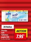 Toilettenpapier XXL von Floralys Soft im aktuellen Lidl Prospekt