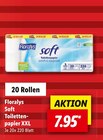 Toilettenpapier XXL von Floralys Soft für 7,95 € bei Lidl im Angebot Toilettenpapier XXL von Floralys Soft im aktuellen Lidl Prospekt