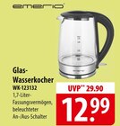 Emerio Glas-Wasserkocher Angebote bei famila Nordost Buchholz für 12,99 €