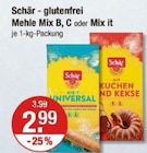 Mehle Mix B, C oder Mix it von Schär im aktuellen V-Markt Prospekt für 2,99 €