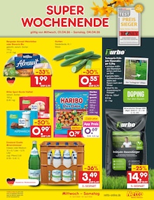 Wasser im Netto Marken-Discount Prospekt "Aktuelle Angebote" mit 65 Seiten (Bremerhaven)