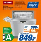 Einbau-Geschirrspüler G 5611 SCU im Angebot bei expert in Castrop-Rauxel Einbau-Geschirrspüler G 5611 SCU Angebote von Miele bei expert Castrop-Rauxel für 849,00 €