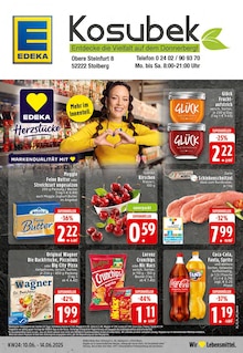 Coca Cola im aktuellen EDEKA Prospekt (Stolberg (Rheinland, Kupferstadt)) Coca Cola im EDEKA Prospekt "Aktuelle Angebote" mit 24 Seiten (Stolberg (Rheinland, Kupferstadt))