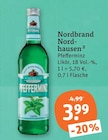 Pfefferminz Likör von Nordbrand Nordhausen im aktuellen tegut Prospekt für 3,99 €