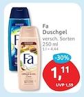 Duschgel von Fa für 1,11 € bei budni im Angebot Duschgel von Fa im aktuellen budni Prospekt