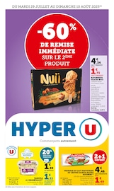 Catalogue Supermarchés Hyper U en cours à Langueux et alentours, "Hyper U", 24 pages, 29/07/2025 - 10/08/2025