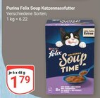 Soup Katzennassfutter im Angebot bei GLOBUS in Völklingen Soup Katzennassfutter Angebote von Purina Felix bei GLOBUS Völklingen für 1,79 €