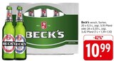 Beck's versch. Sorten im Angebot bei E center in Bruchsal Beck's versch. Sorten Angebote von Beck's bei E center Bruchsal für 10,99 €