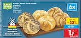 Aktuelles Kaiser-, Mohn- oder Sesam- brötchen Angebot bei Netto Marken-Discount in Bremerhaven ab 0,19 €
