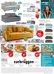 Aktueller Zurbrüggen Prospekt mit Sofa, "MEGA-EVENT", Seite 46