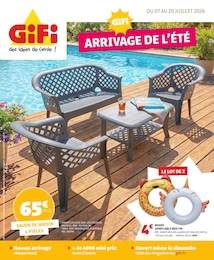 Catalogue Gifi à Saint-Pierre-des-Corps, avec 24 pages Prospectus Gifi à Saint-Pierre-des-Corps, "ARRIVAGE DE L'ÉTÉ", 24 pages, 07/07/2026 - 20/07/2026