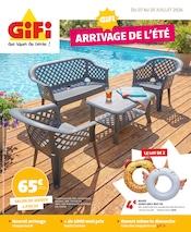 Prospectus Bazar & Déstockage Gifi en cours à Champagnole et alentours, "ARRIVAGE DE L'ÉTÉ", 24 pages, 07/07/2026 - 20/07/2026 Catalogue Bazar & Déstockage Gifi en cours à Champagnole et alentours, "ARRIVAGE DE L'ÉTÉ", 24 pages, 07/07/2026 - 20/07/2026