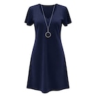 Robe bijou femme - CAMILLE DE PARIS à 15,99 € dans le catalogue Carrefour