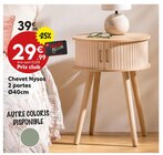 Chevet nysos 2 portes ø40cm en promo chez Maxi Bazar Clamart à 29,99 €