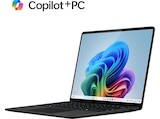 Surface Laptop, Copilot+ PC, 7. Edition, Notebook, mit 13,8 Zoll Display Touchscreen, Qualcomm Snapdragon X Plus X1P-64-100 Prozessor, 16 GB RAM, 512 SSD, Adreno™ Onboard Graphics, Graphit, Windows 11 Home Angebote von MICROSOFT bei MediaMarkt Saturn Nordhorn für 1.279,00 €