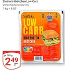 Aktuelles Brötchen Low Carb Angebot bei GLOBUS in Duisburg ab 2,49 €