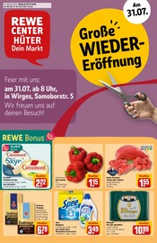 Aktueller REWE Discounter Prospekt in Siershahn und Umgebung, "Dein Markt" mit 34 Seiten, 28.07.2025 - 02.08.2025