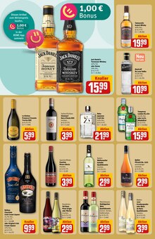 Jack Daniels im REWE Prospekt "Dein Markt" mit 38 Seiten (Germering)