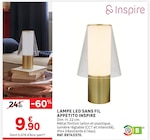 LEROY MERLIN Cesson - Promo Lampe led sans fil appetito Promo Lampe led sans fil appetito à 9,90 € dans le catalogue LEROY MERLIN à Cesson