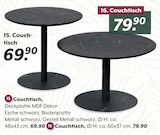 Couchtisch für 69,90 € bei BRAUN Möbel-Center im Angebot Couchtisch im aktuellen BRAUN Möbel-Center Prospekt