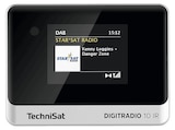 DIGITRADIO 10 IR DAB+ Radio, Stationäres Radio / Radioadapter, DAB+, Internet FM, AM, DAB, Bluetooth, Schwarz/Silber im MediaMarkt Saturn Prospekt DIGITRADIO 10 IR DAB+ Radio, Stationäres Radio / Radioadapter, DAB+, Internet FM, AM, DAB, Bluetooth, Schwarz/Silber von TECHNISAT im aktuellen MediaMarkt Saturn Prospekt für 99,00 €
