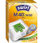 Staubsaugerbeutel M40/M50 im Angebot bei Müller in Wiesbaden Staubsaugerbeutel M40/M50 Angebote von Swirl bei Müller Wiesbaden für 7,99 €