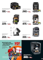Kaffeeautomat im MediaMarkt Saturn Prospekt in Wermelskirchen Aktueller MediaMarkt Saturn Prospekt mit Kaffeeautomat, "LET'S GO! DEALS Black Deals", Seite 15