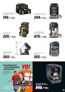Kaffee im aktuellen MediaMarkt Saturn Prospekt (Freiberg) Kaffee im MediaMarkt Saturn Prospekt "LET'S GO! DEALS Black Deals" mit 20 Seiten (Freiberg)