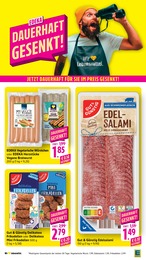 E center Bratwurst im Prospekt 