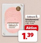 Schinkenwurst im Angebot bei Markant Nordwest in Lemgo Schinkenwurst Angebote von Goldmarie bei Markant Nordwest Lemgo für 1,39 €