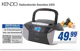 Radiorekorder Boombox 24EX Angebote von Kendo bei expert Stade für 49,99 €