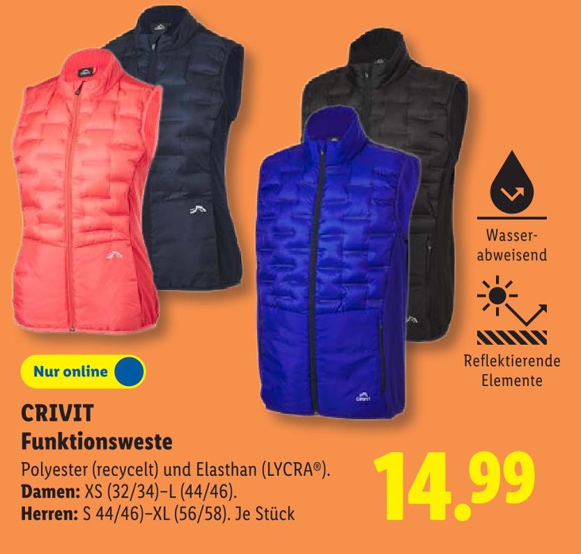 Funktionsweste Damen