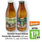 Frische Bio-Heumilch 1,8% Fett Angebot in Filderstadt Frische Bio-Heumilch 1,8% Fett im aktuellen Prospekt bei E center in Filderstadt