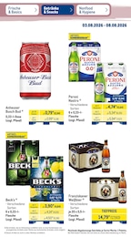 Becks Angebot & Preis im aktuellen METRO Prospekt Becks Angebot im aktuellen METRO Prospekt auf Seite 8