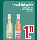 Maybach Weinschorle Angebote bei EDEKA Friedrichshafen für 1,11 €